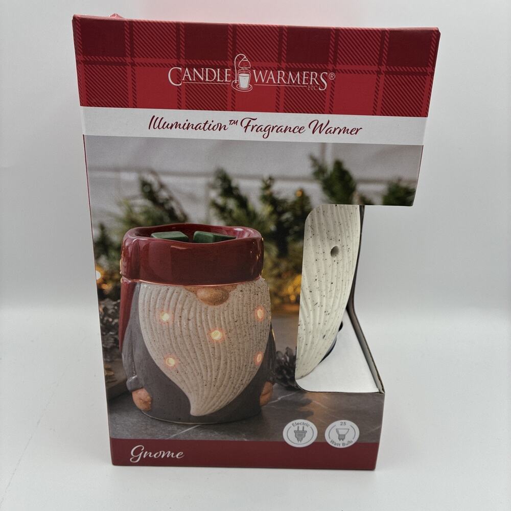 Gnome Wax Warmer Candle Warmers ETC Illumination Fragrance Warmer NEW
